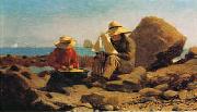 Winslow Homer The Boat Builders Spain oil painting reproduction
